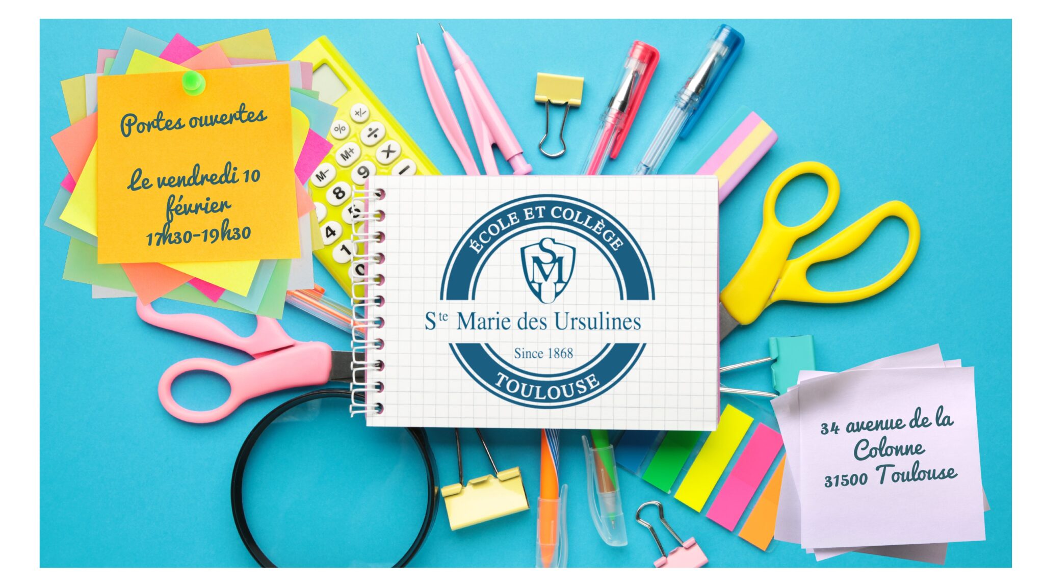 Soirée Portes Ouvertes 10 février2023 Ste Marie des Ursulines